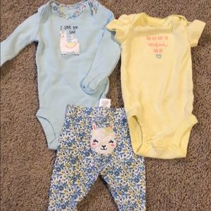 Baby girl set